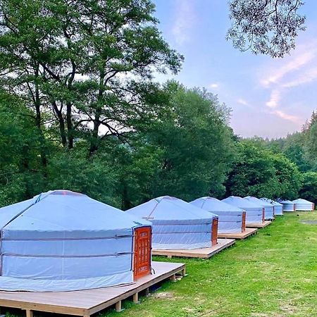 Mongolian Yurt Camp Hotel Cesky Sternberk Luaran gambar